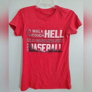 Red Graphic Tee - Short Sleeve